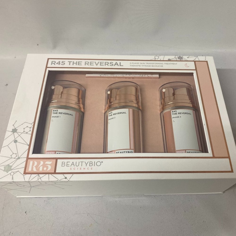 BeautyBio Science R45 The Reversal, 3 Phase Skin Transforming Treatment - NEW